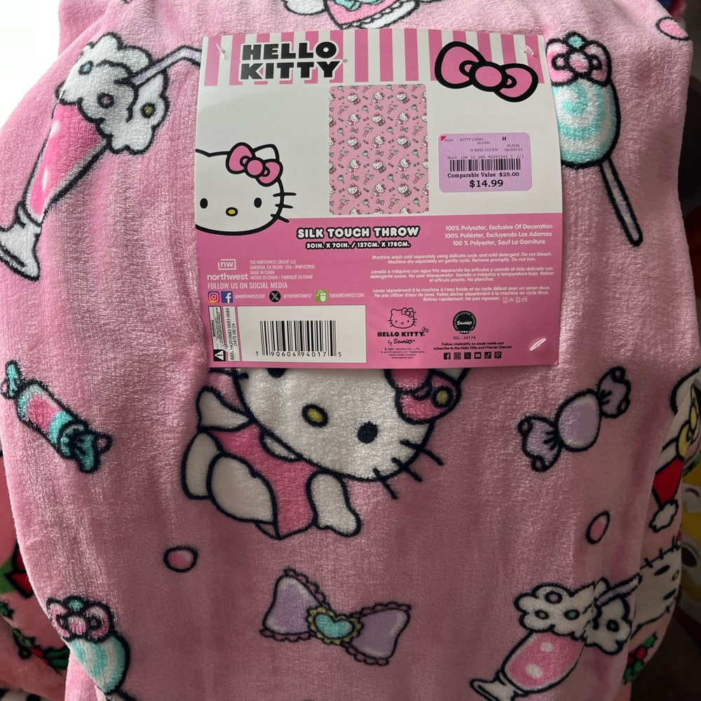 Hello Kitty Pink Kids Pajamas